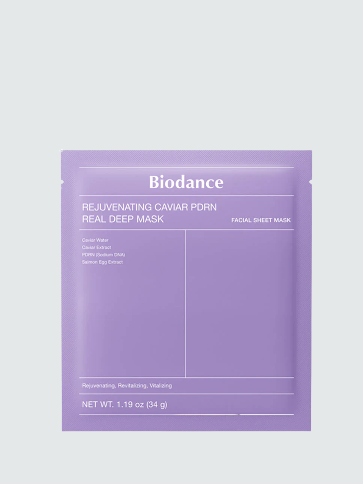 Rejuvenating Caviar PDRN Real Deep Mask