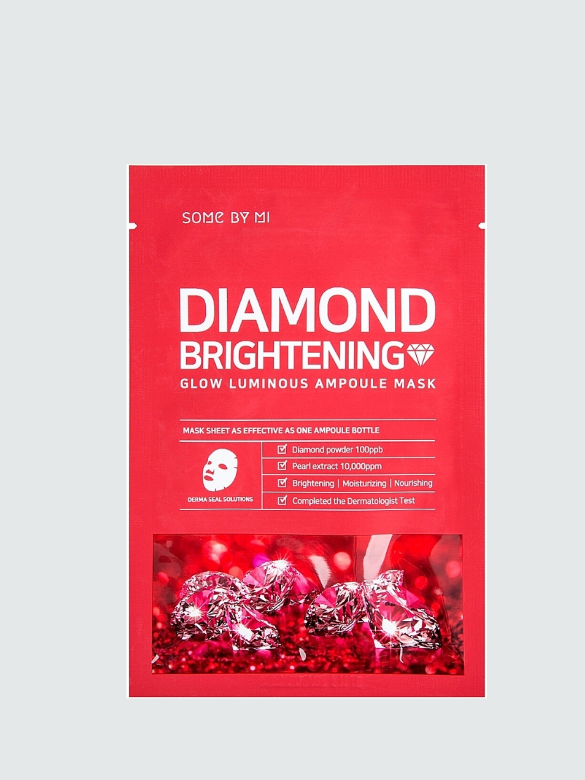 Diamond Brightening Calming Glow Luminous Ampoule Mask