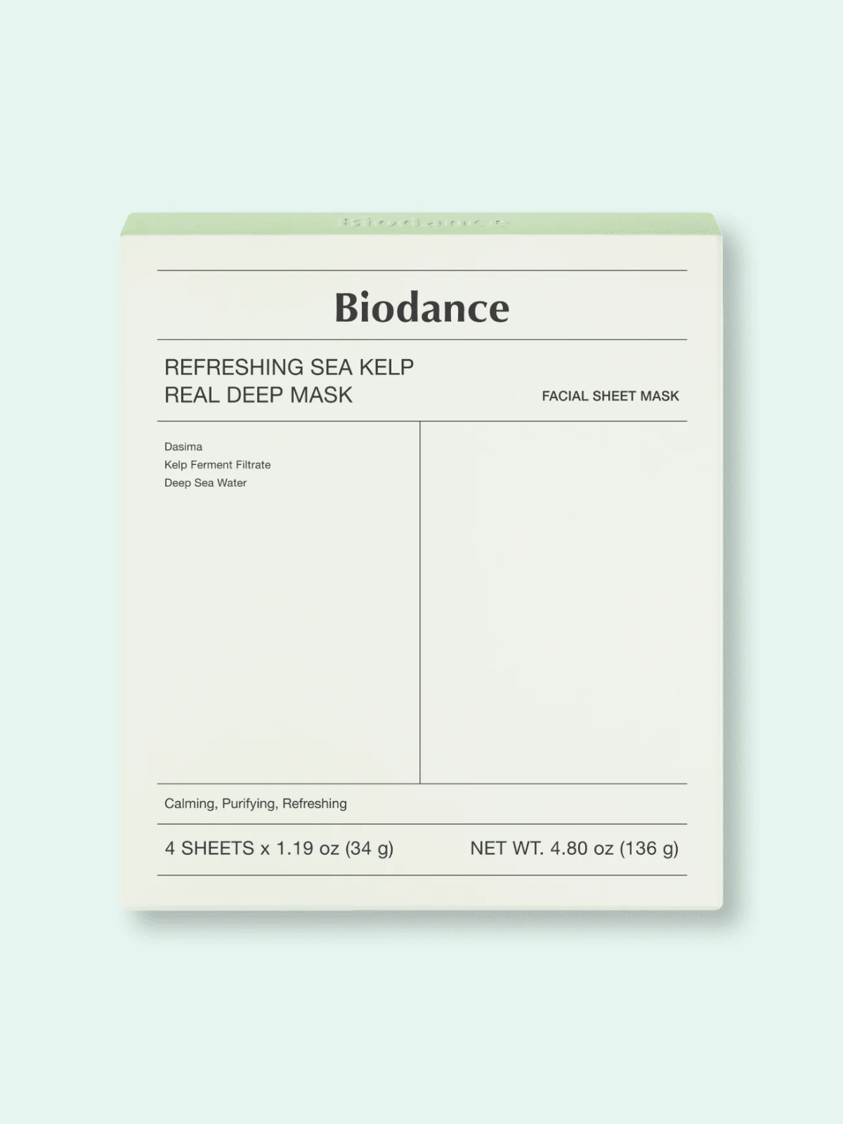 Refreshing Sea Kelp Real Deep Mask