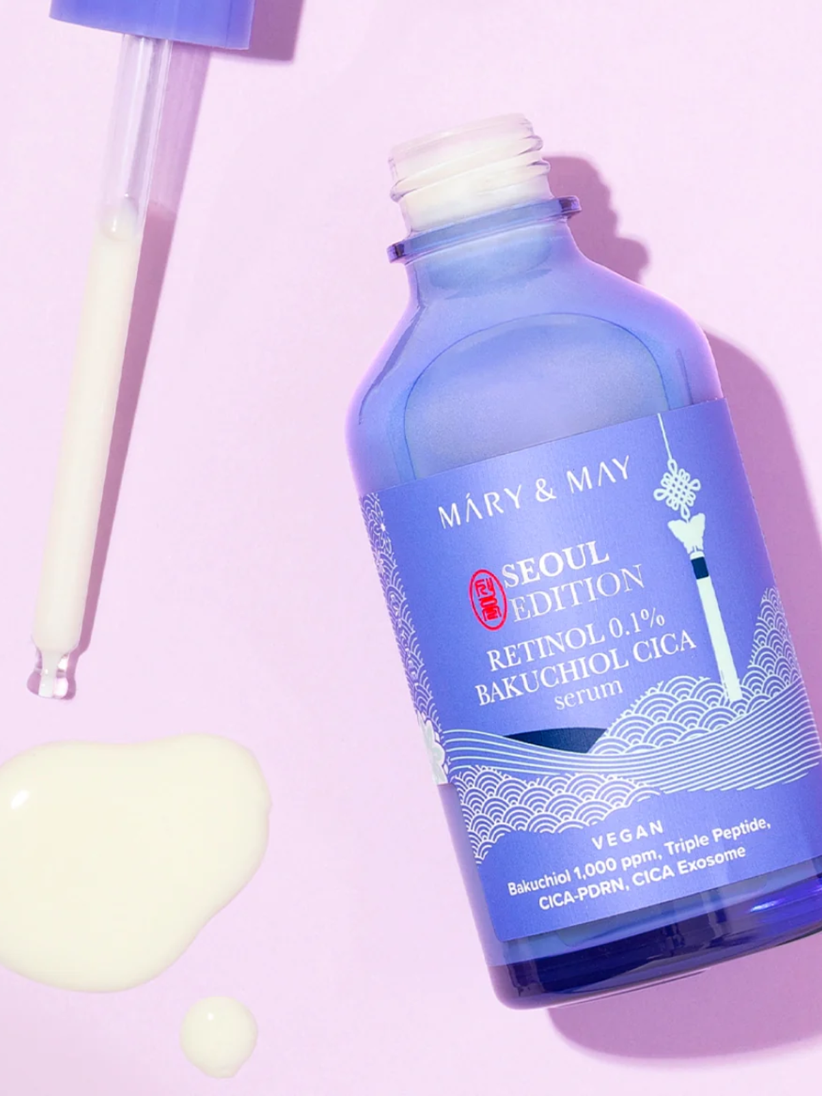 Retinol 0.1% Bakuchiol Cica Serum Seoul Edition
