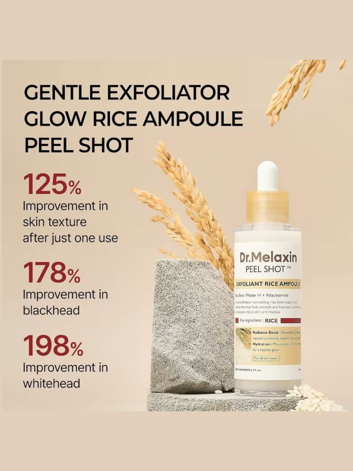 Peel Shot Exfoliating White Rice Ampoule