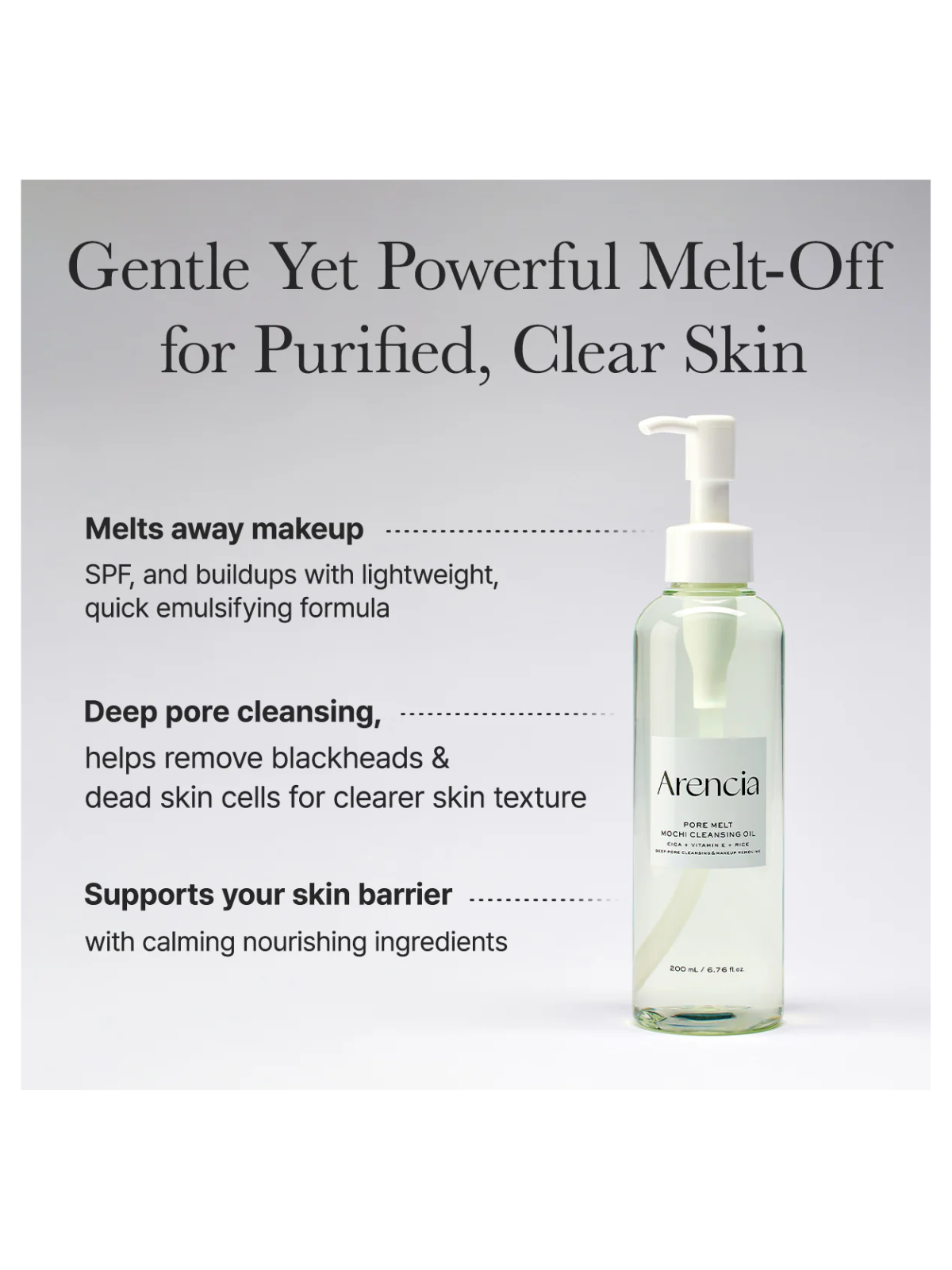 Pore Melt Mochi Cleansing Oil