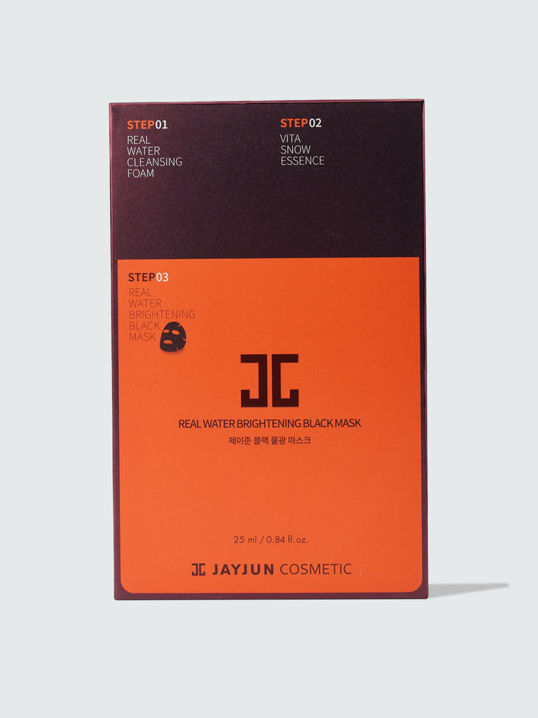 Jayjun real water brightening black mask