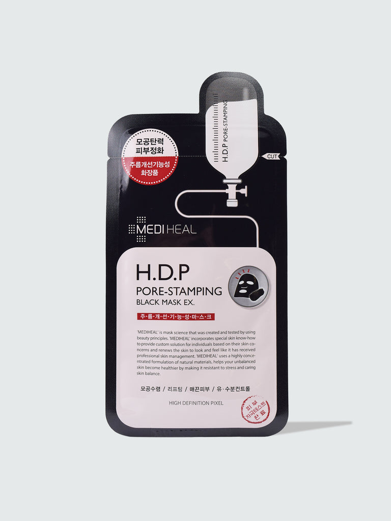 mediheal H.D.P Pore Stamping Black Mask
