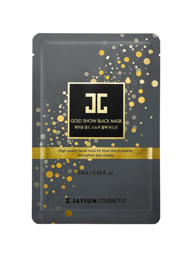 Jayjun gold snow black mask
