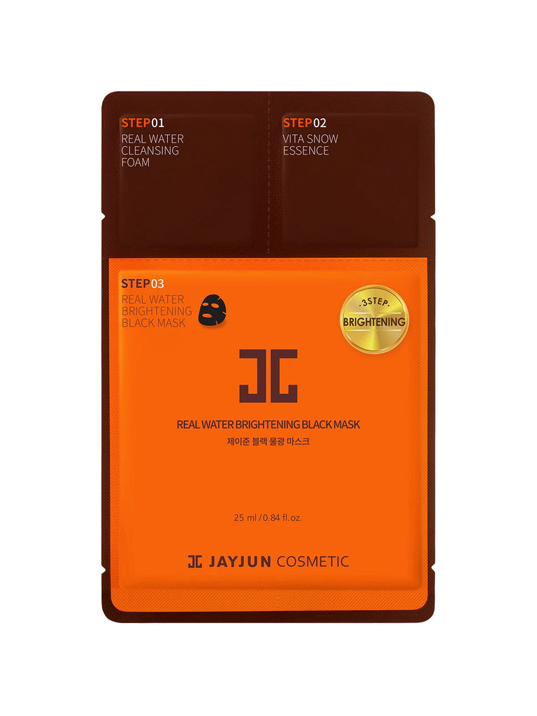Jayjun real water brightening black mask